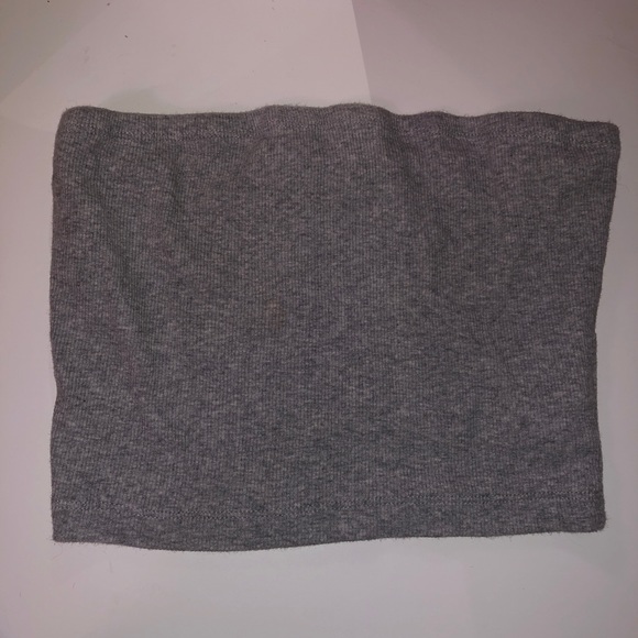 Vertically Ribbed Cropped Tube-Top Bundle - Picture 3 of 5